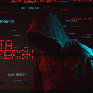 Hacker red wallpaper