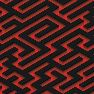 Hacker red wallpaper