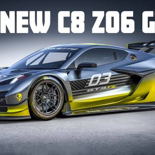 Corvette C8 Z06 Gt3.R wallpaper