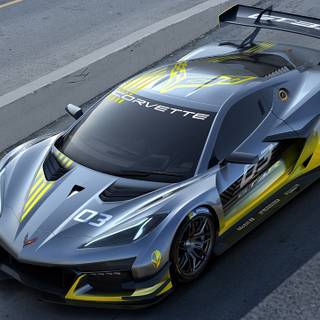 Corvette C8 Z06 Gt3.R wallpaper