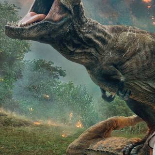 Jurassic Park T Rex phone wallpaper