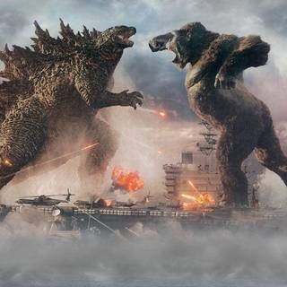 King Kong and Godzilla wallpaper