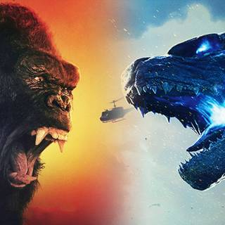 King Kong and Godzilla wallpaper