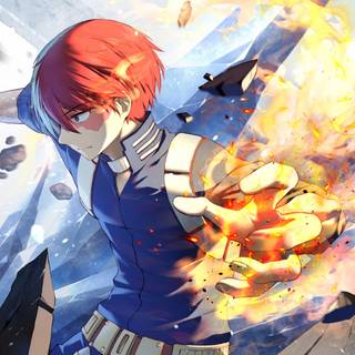 Shoto Todoroki My Hero Academia wallpaper