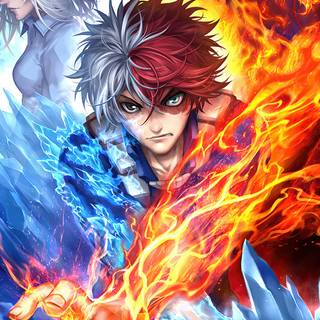 Shoto Todoroki My Hero Academia wallpaper