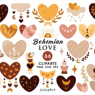 Boho Valentine Day wallpaper