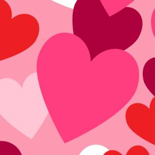 Cute Valentine's Day phone wallpaper