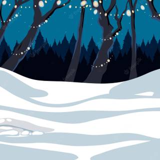 Cute winter sences wallpaper