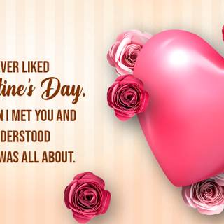 Valentines Day messages wallpaper