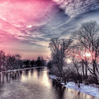 Cute winter sences wallpaper