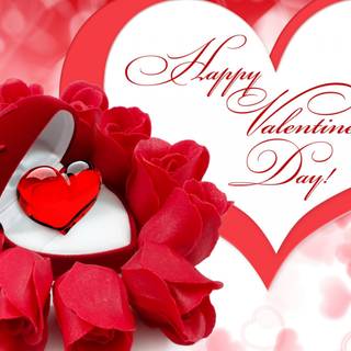 Valentines Day messages wallpaper