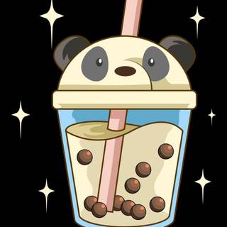 Boba panda wallpaper