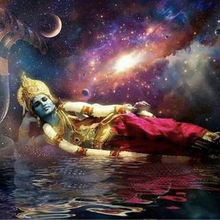 Krishna universe wallpaper