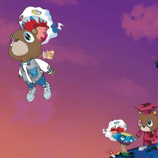 Graduation bear wallpaper