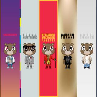 Graduation bear wallpaper