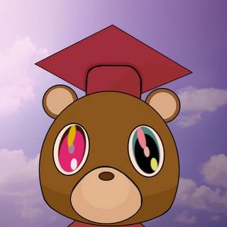 Graduation bear wallpaper