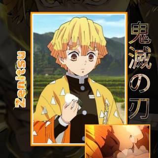 Drip Zenitsu wallpaper