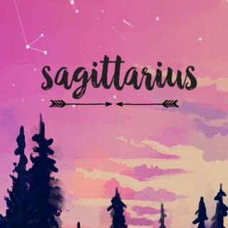 Sagittarius star sign wallpaper