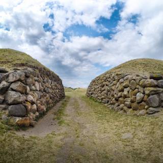 Viking ruins wallpaper