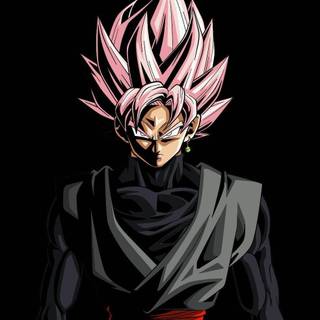 Goku Black Rose 4k iPhone wallpaper