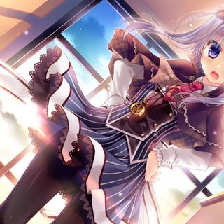 The logic of the miniature garden wallpaper