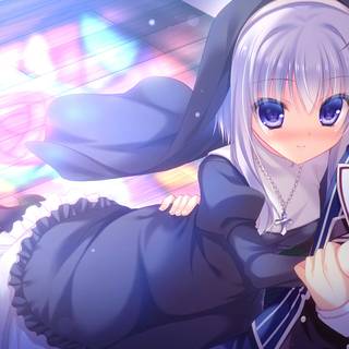 The logic of the miniature garden wallpaper