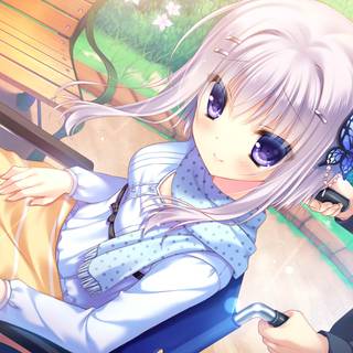 The logic of the miniature garden wallpaper