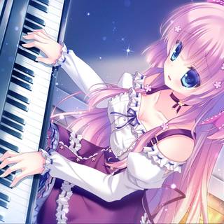 The logic of the miniature garden wallpaper