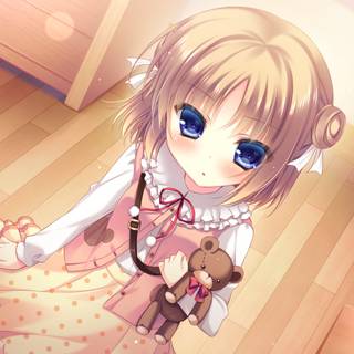 The logic of the miniature garden wallpaper