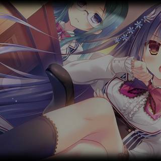 The logic of the miniature garden wallpaper