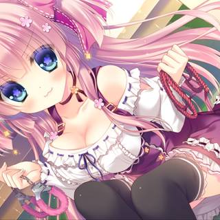 The logic of the miniature garden wallpaper