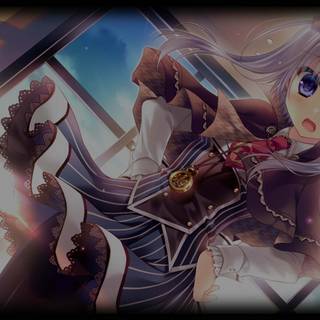 The logic of the miniature garden wallpaper