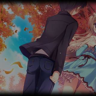 The logic of the miniature garden wallpaper