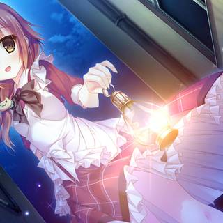 The logic of the miniature garden wallpaper