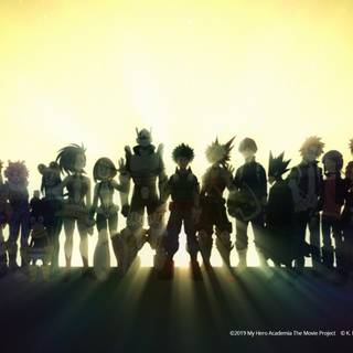 MHA Heroes Rising wallpaper