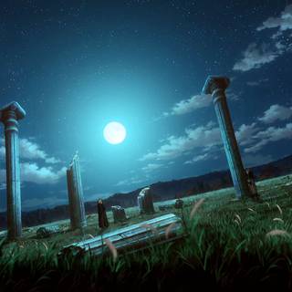 Viking ruins wallpaper