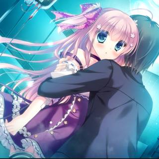 The logic of the miniature garden wallpaper