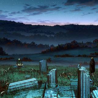 Viking ruins wallpaper