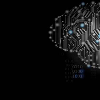 AI technology wallpaper