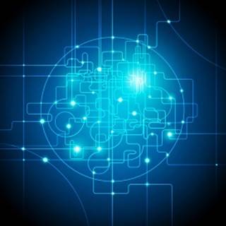 AI technology wallpaper