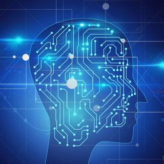 AI technology wallpaper