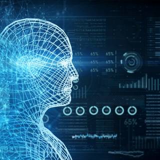 AI technology wallpaper