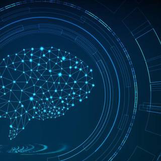 AI technology wallpaper