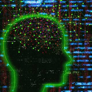 AI technology wallpaper