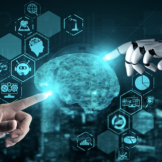 AI technology wallpaper