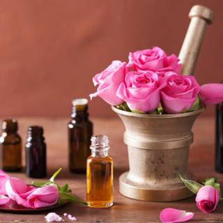 Spring perfume wallpaper