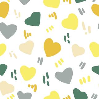 Cute Valentines green wallpaper