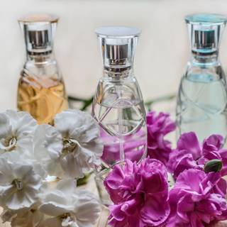 Spring perfume wallpaper