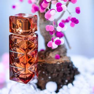 Spring perfume wallpaper