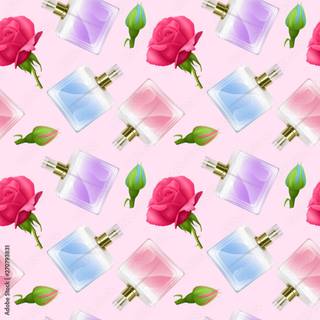 Spring perfume wallpaper